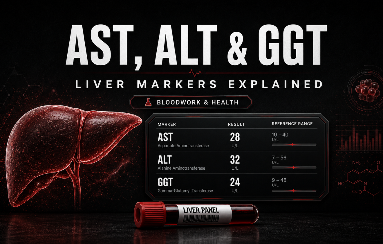 liver markers AST ALT GGT bloodwork monitoring