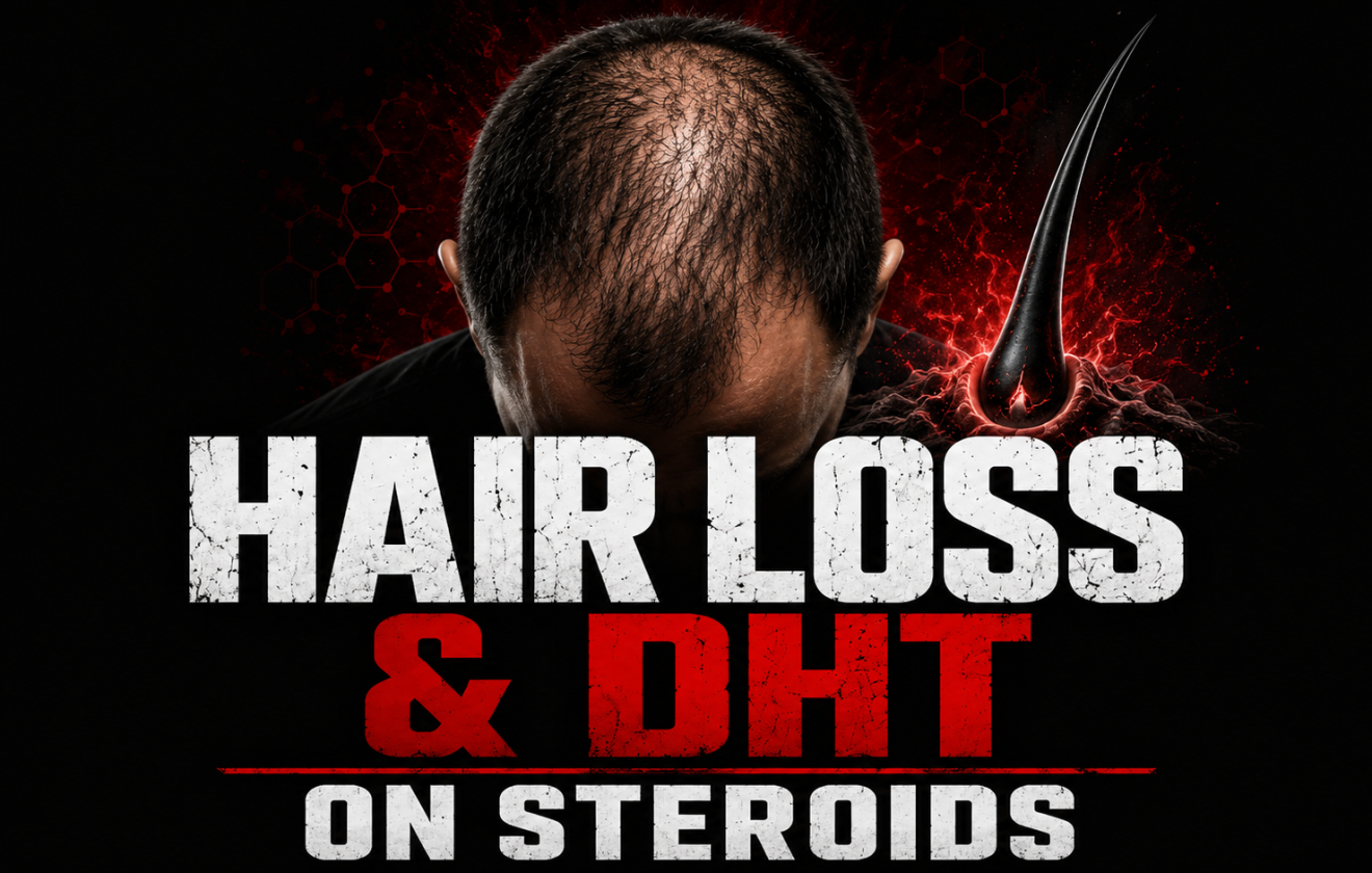 hair loss and DHT on steroids explained