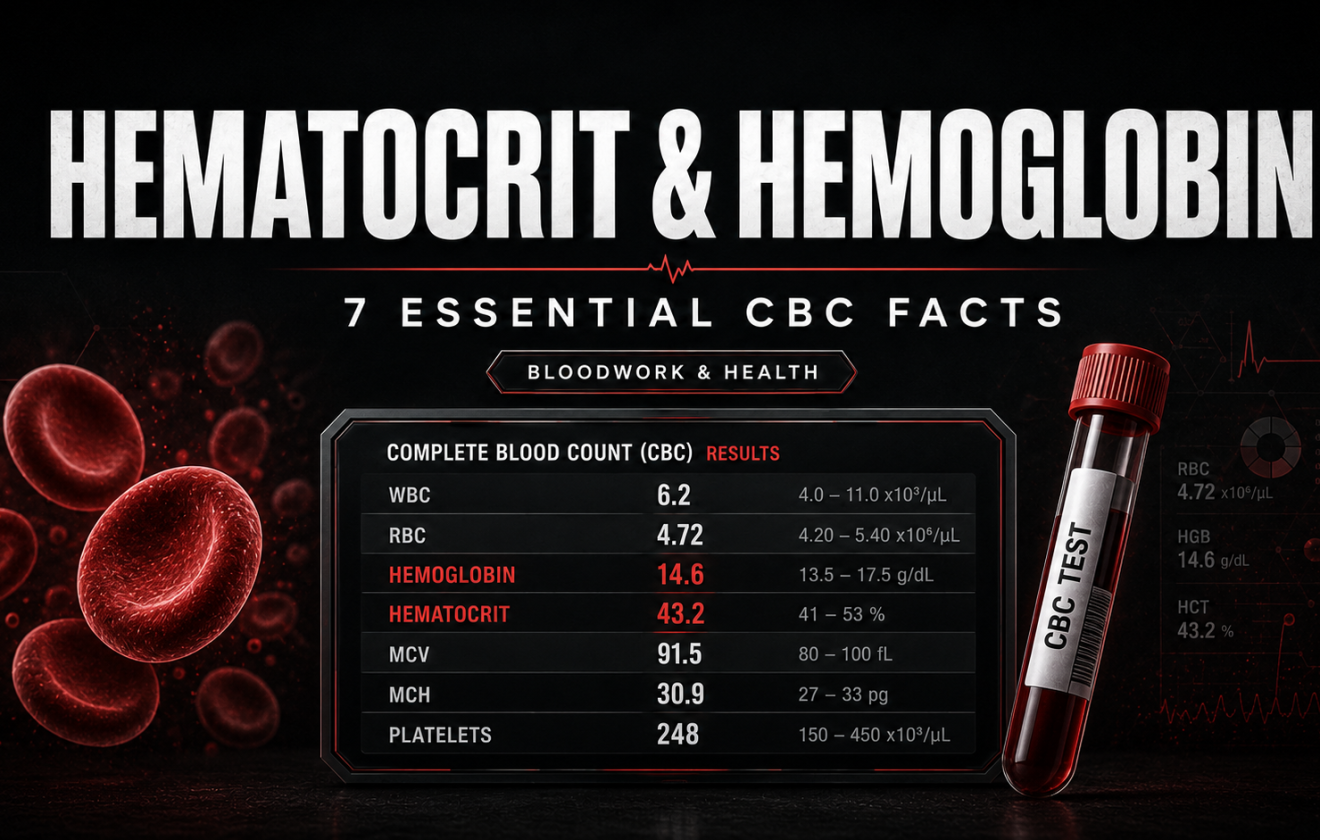 hematocrit and hemoglobin CBC bloodwork markers