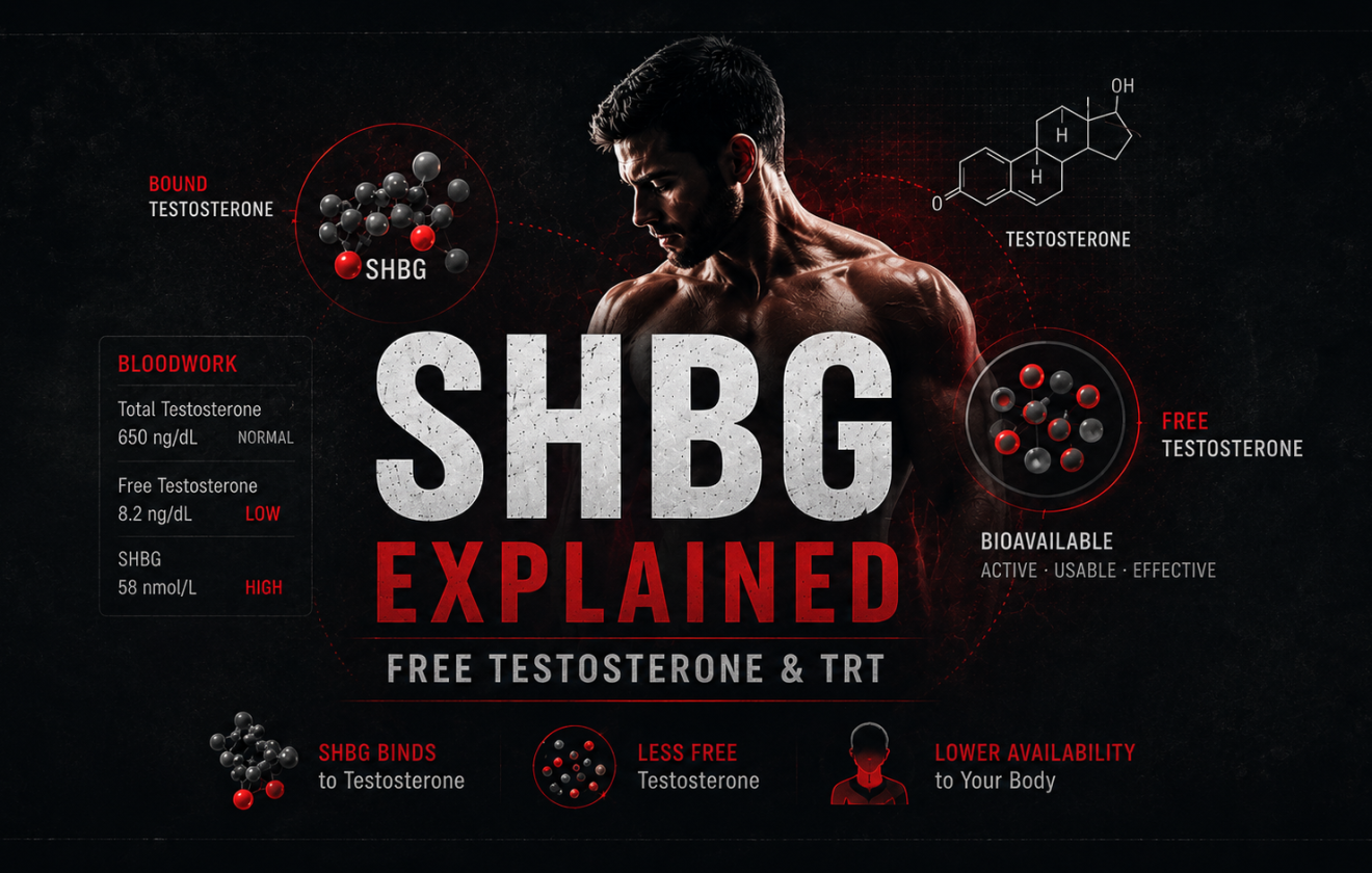 SHBG explained and free testosterone bloodwork interpretation