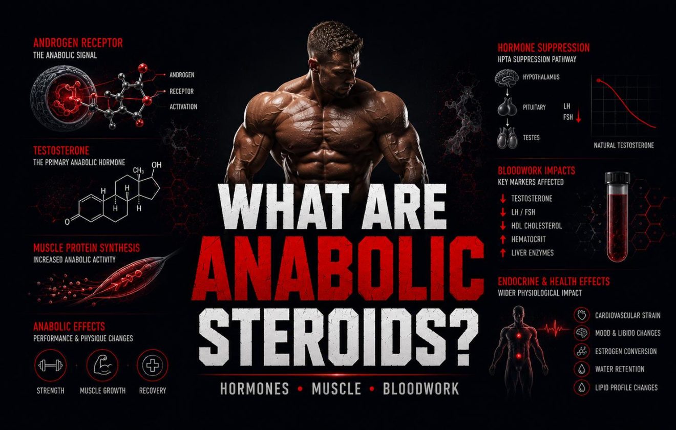 What are anabolic steroids guide about hormones muscle growth and bloodwork