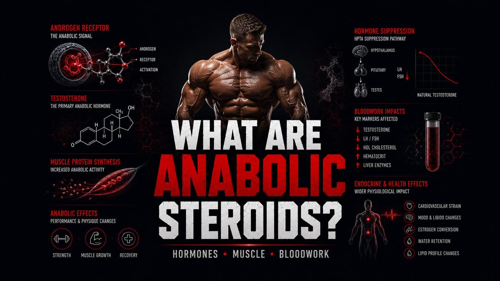 What are anabolic steroids guide about hormones muscle growth and bloodwork