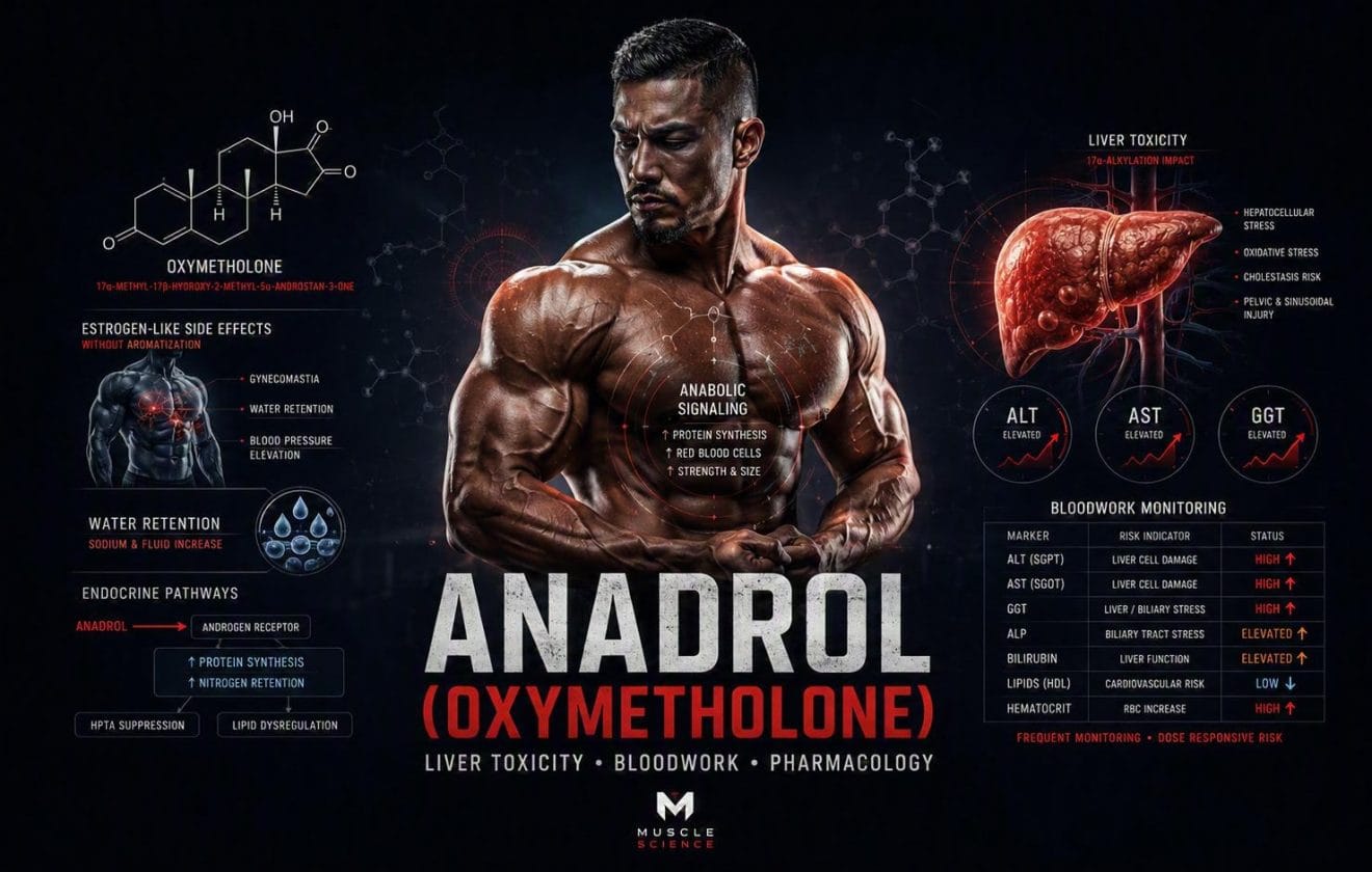 Anadrol oxymetholone guide about liver toxicity estrogen-like effects and bloodwork