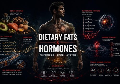 Dietary fats and hormones guide about testosterone health and nutrition