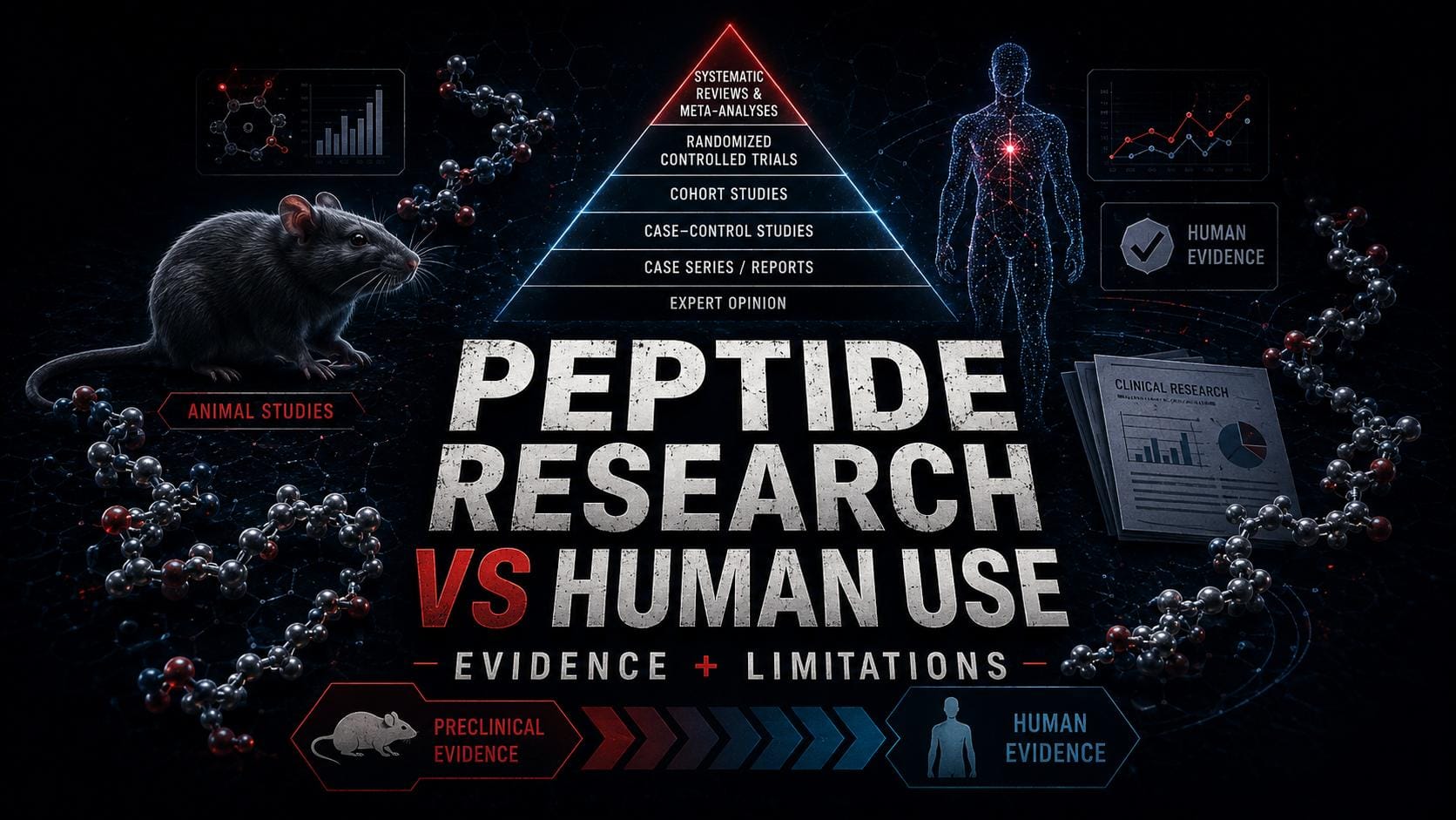 Peptide Research vs Human Use