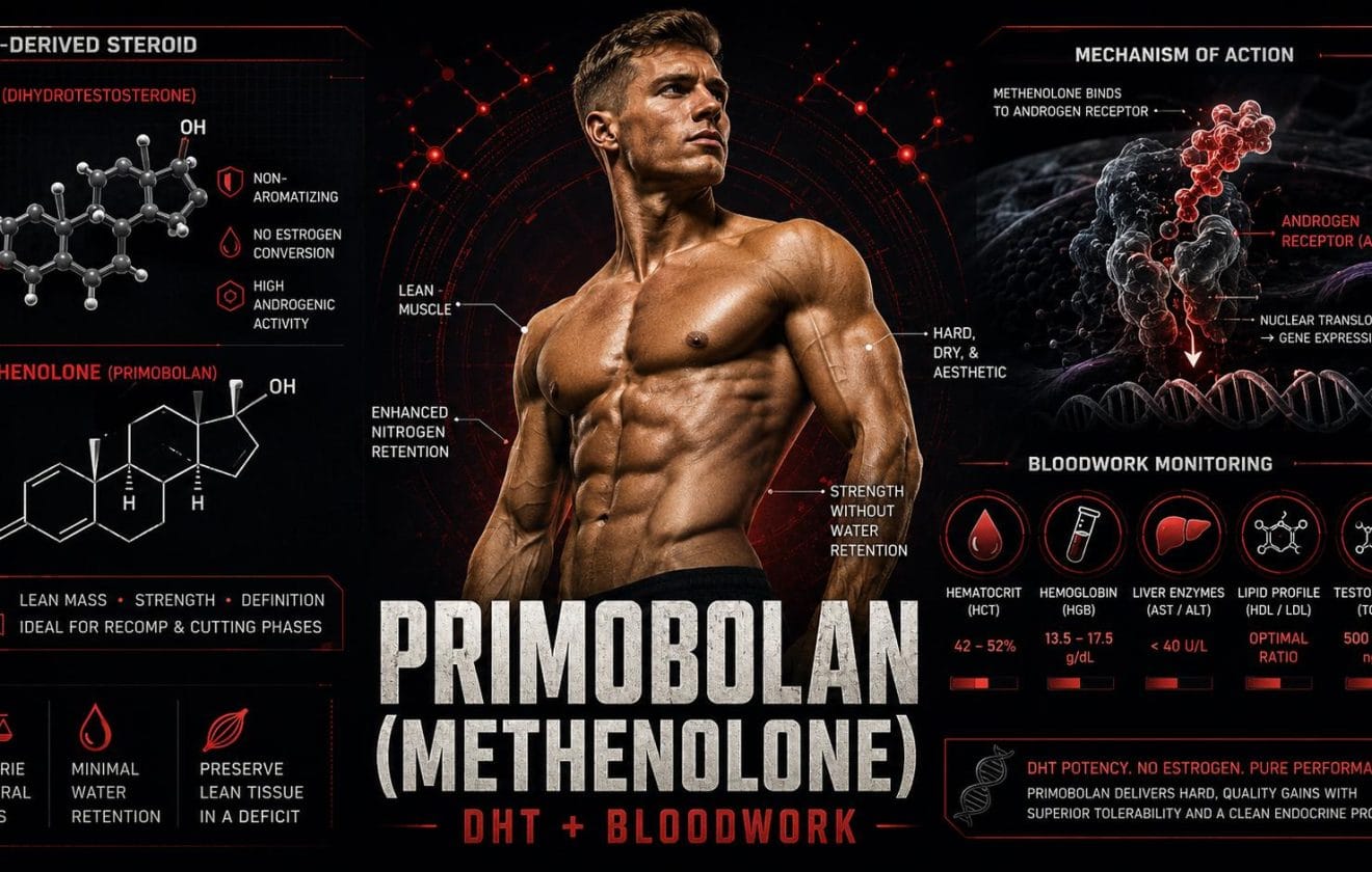 Primobolan methenolone preview image about DHT and bloodwork monitoring