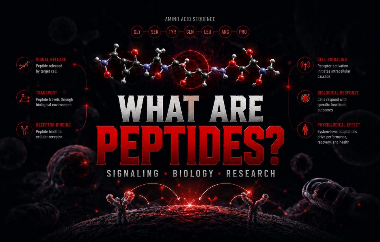 What are peptides guide about signaling molecules and peptide biology