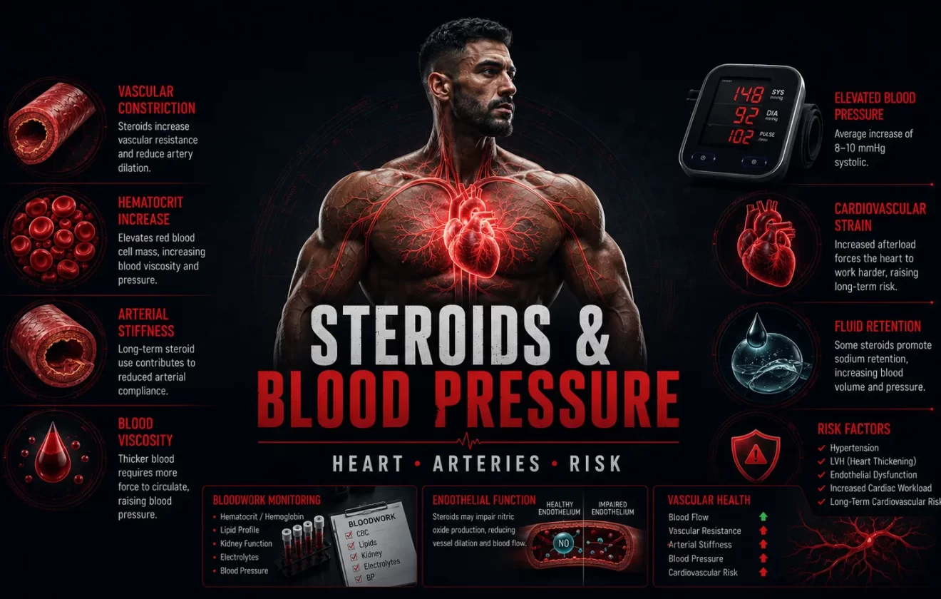 Do Steroids Raise Blood Pressure? 6 Facts & How to Lower It