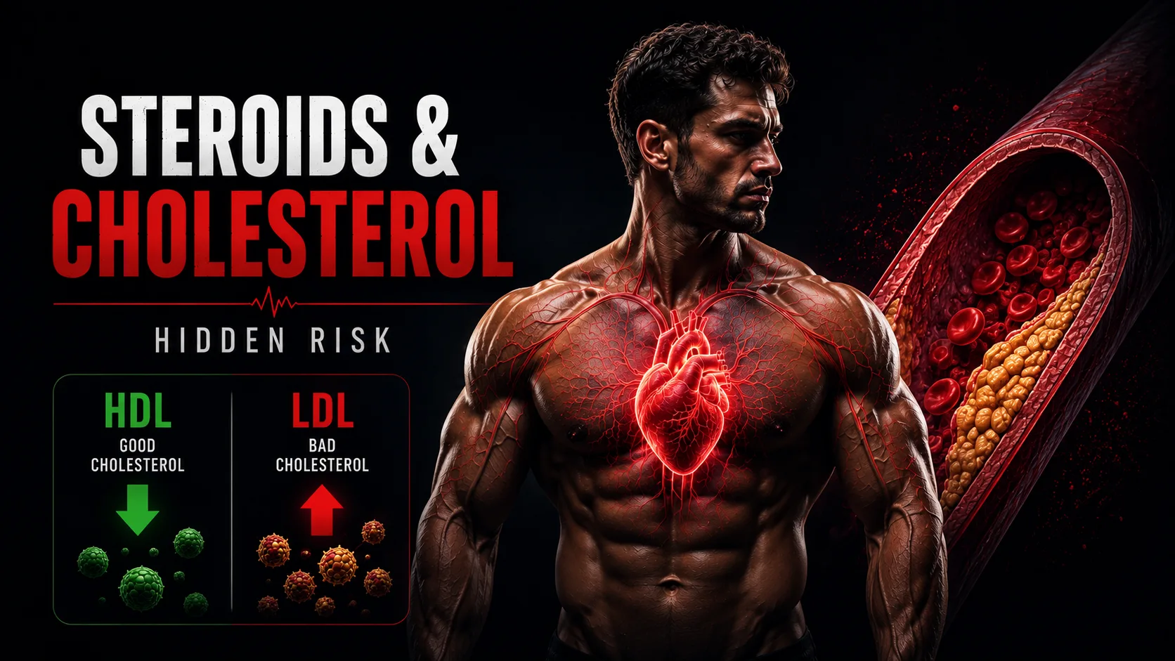 Do steroids raise cholesterol guide card