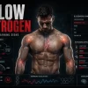 Low estrogen symptoms on steroid cycle showing endocrine imbalance estradiol deficiency and joint health visualization