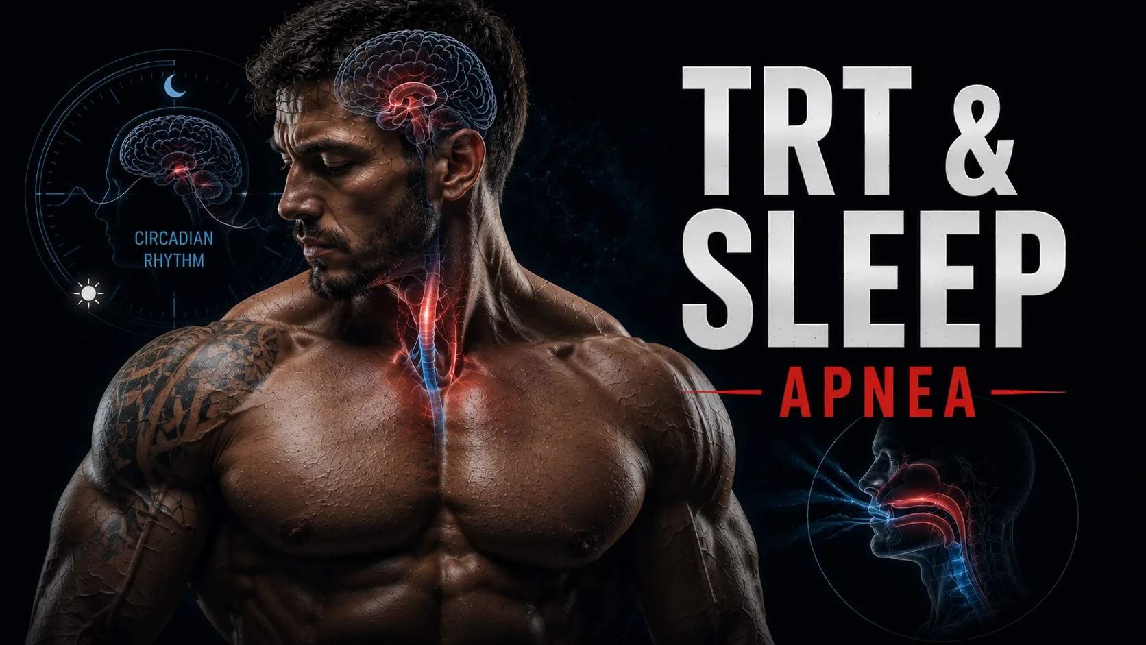 TRT and sleep apnea insomnia night sweats testosterone