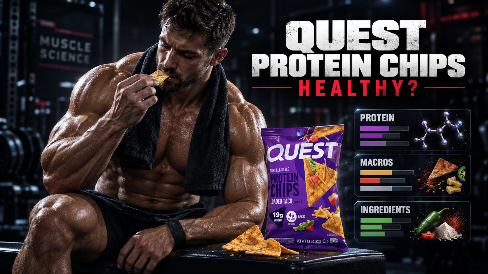 Are Quest protein chips healthy: label review of protein, sodium and sweeteners