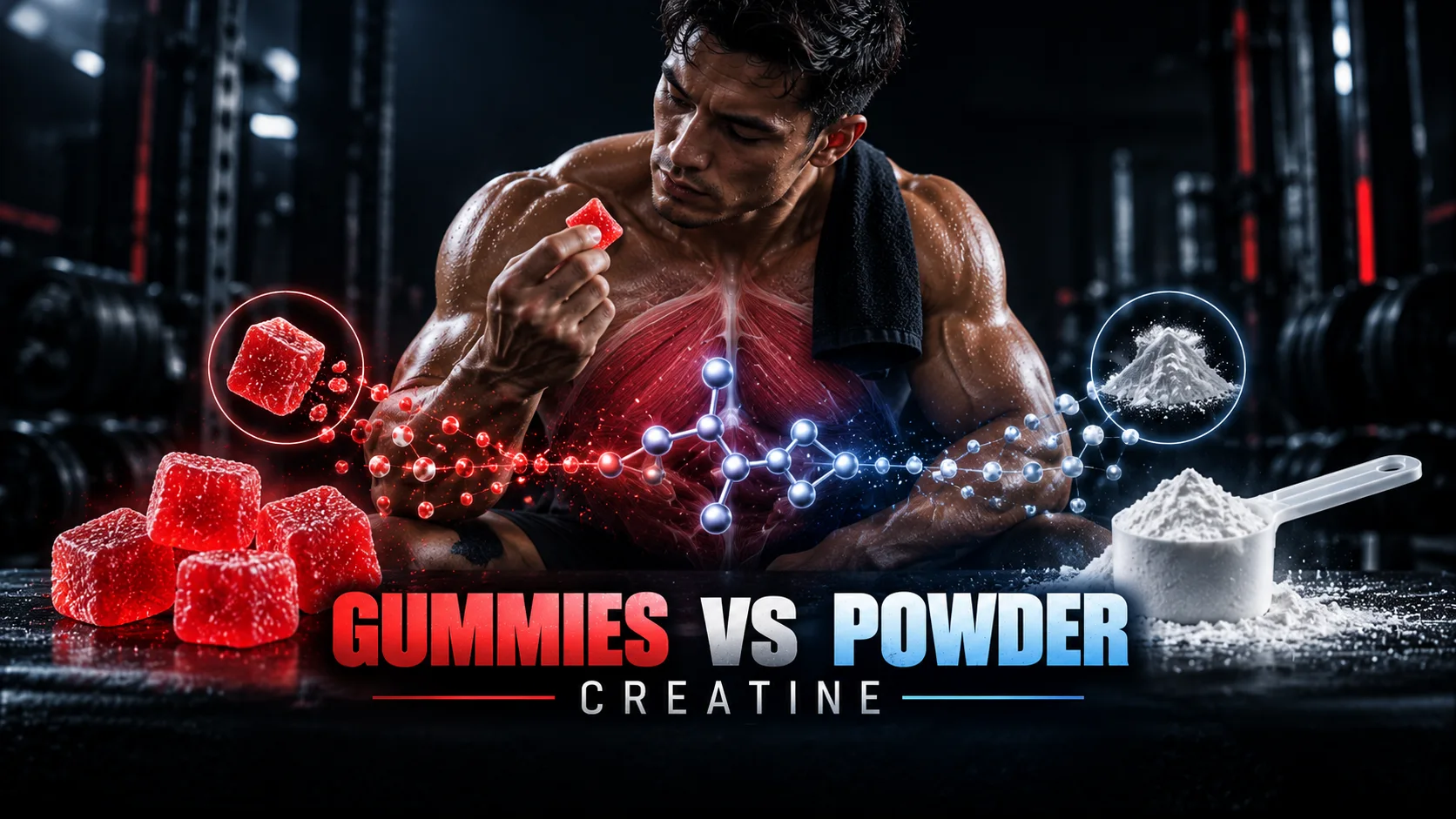 Creatine gummies vs powder: dose, lab tests and cost per 5 g compared