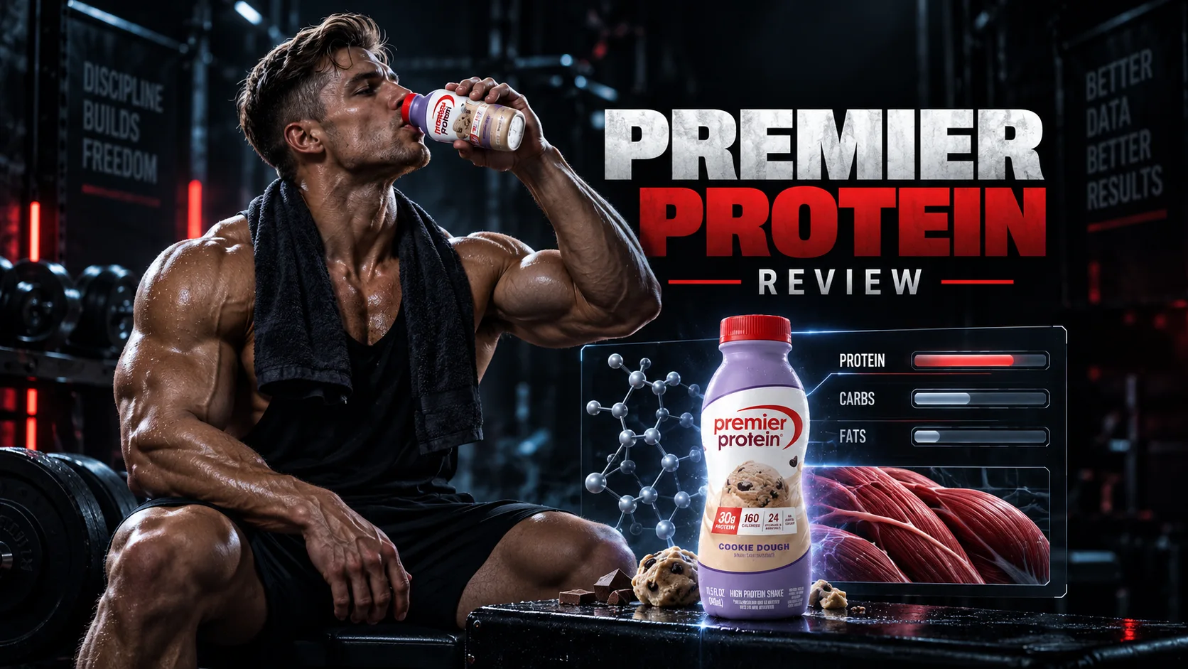 is premier protein good for you shake label review